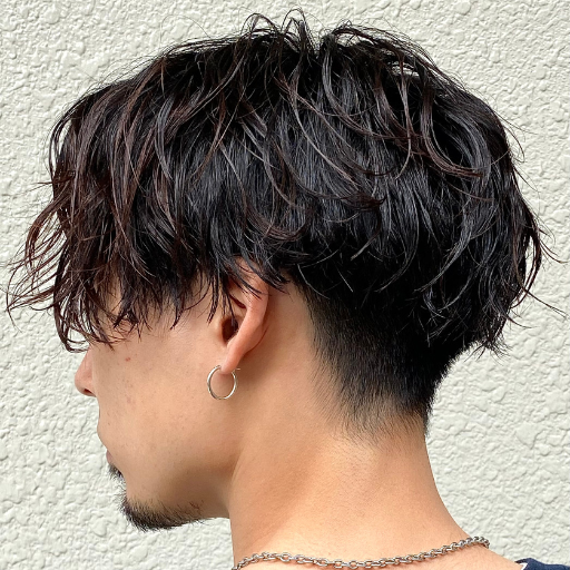 茨木　メンズヘアー　Supスタイル例